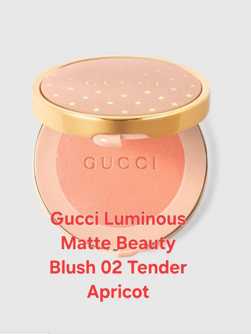 Gucci Luminous Matte Beauty Blush 02 Tender Apricot. BNIB. PRICE IS FIRM